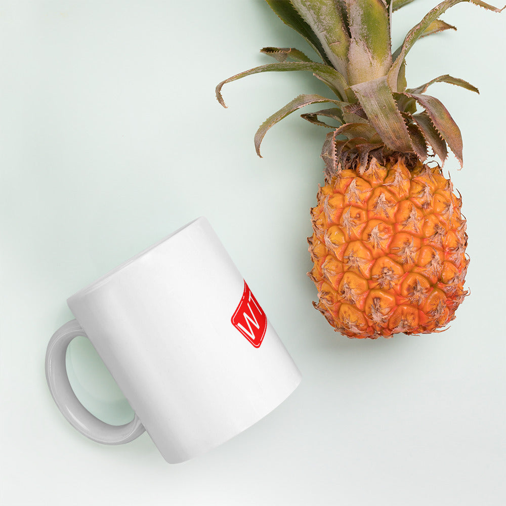 WTF coffee mug