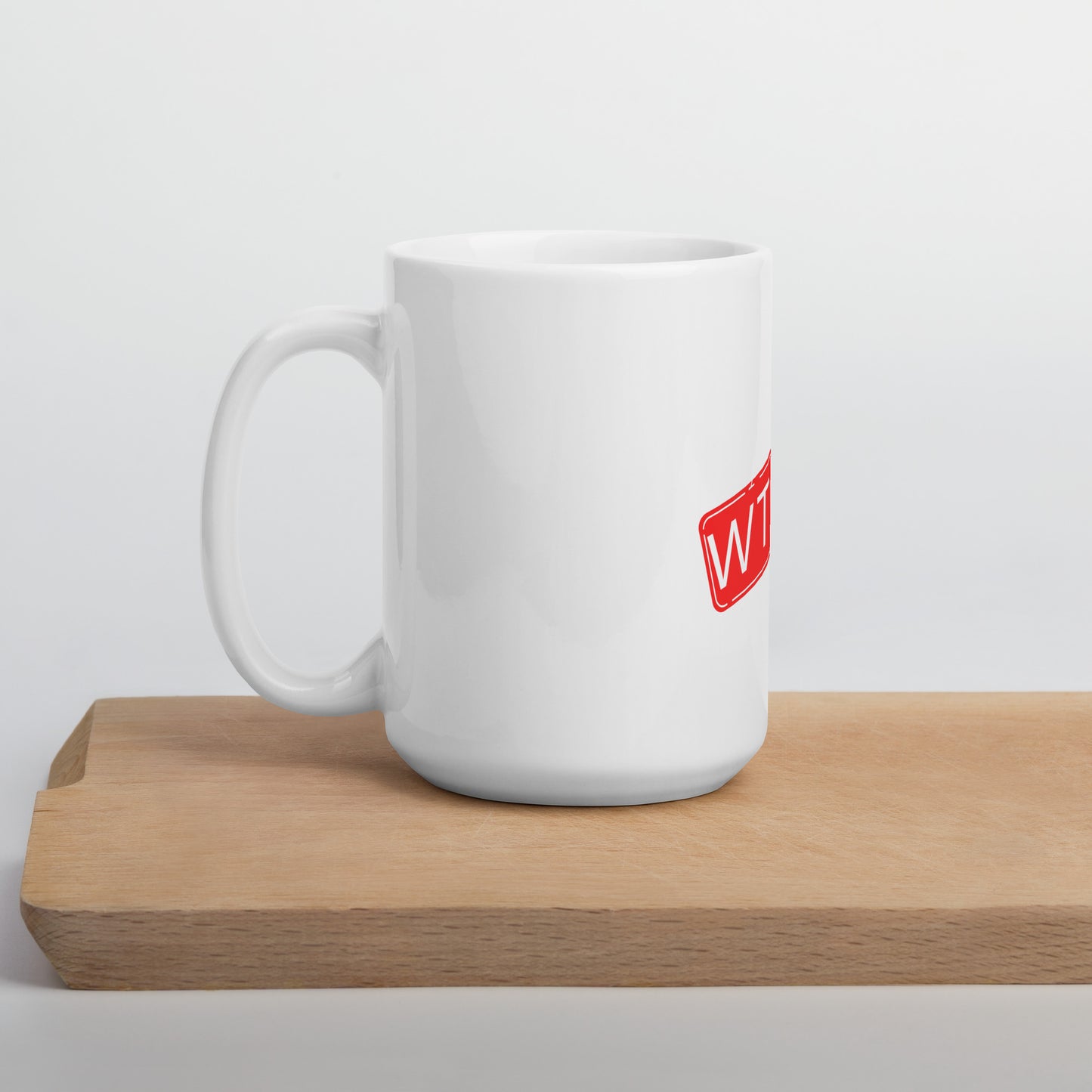 WTF coffee mug