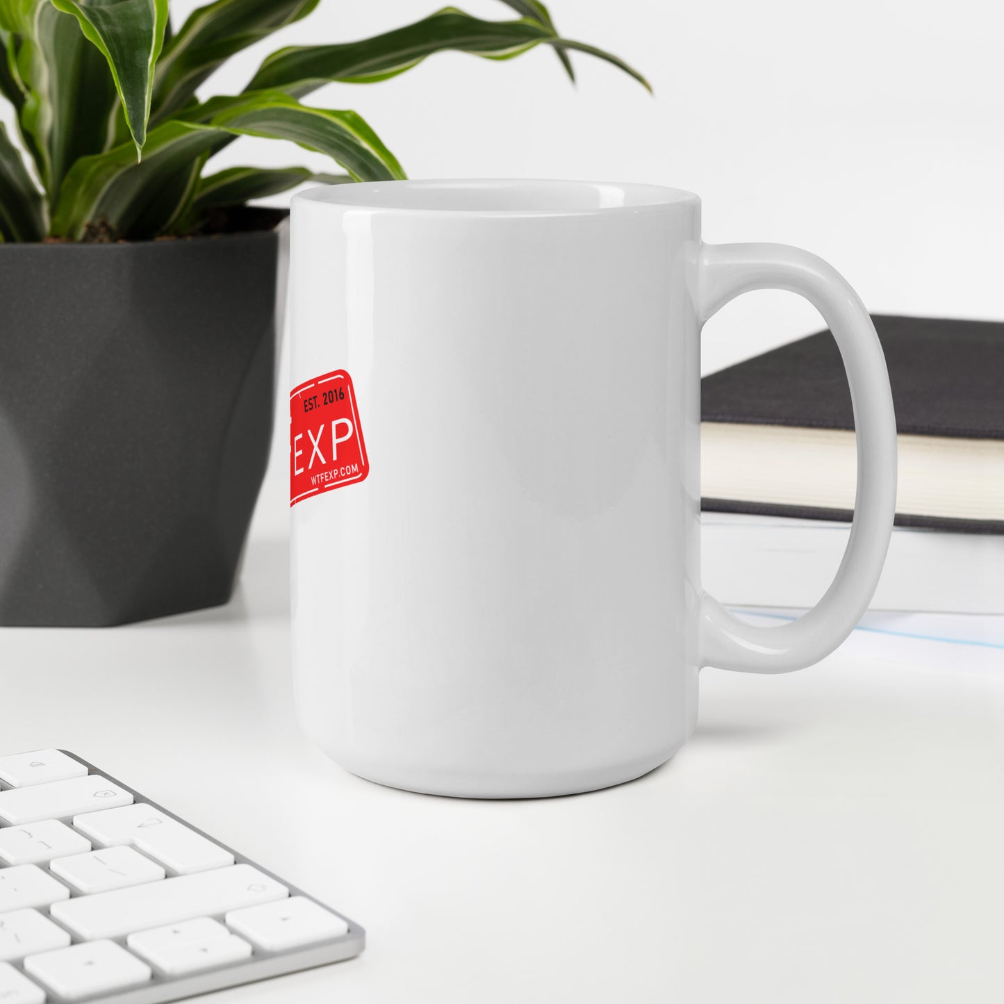 WTF coffee mug